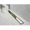 Mexen Flat M13 maskovnica 2v1 pre lineárny odtok 70 cm, zlatá - 1519070