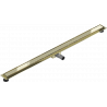 Mexen Flat M13 odtokový žľab 2 v 1 120 cm, zlatá - 1510120