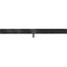 Mexen Flat M13 odtokový žľab 2 v 1 120 cm, čierna - 1710120