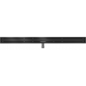 Mexen Flat M13 lineárny odtok 2v1 140 cm, čierny - 1710140