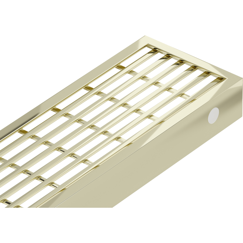 Mexen Flat M33 kryt odtoku lineárneho 80 cm, zlatý - 1533080