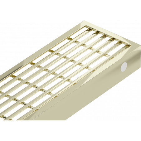 Mexen Flat M33 kryt odtoku lineárneho 80 cm, zlatý - 1533080