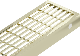 Mexen Flat M33 kryt odtoku lineárneho 80 cm, zlatý - 1533080