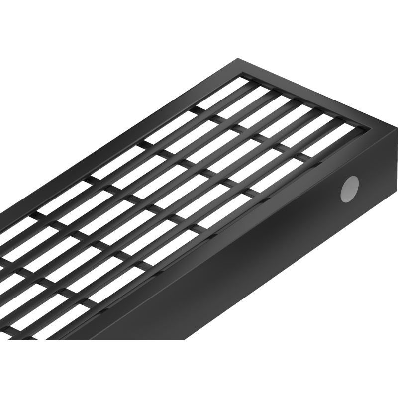 Mexen Flat M33 kryt na odtokovú lištu 70 cm, čierna - 1733070