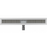 Mexen Flat M33 odtokový žľab 50 cm, chrómová - 1033050-15