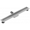 Mexen Flat M33 lineárny odtok 50 cm, inox - 1033050-15