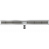 Mexen Flat M33 odtokový žľab 100 cm, chrómová - 1033100-15