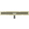 Mexen Flat M33 odtokový žľab 70 cm, zlatá - 1533070-15