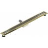 Mexen Flat M33 odtokový žľab 90 cm, zlatá - 1533090-15