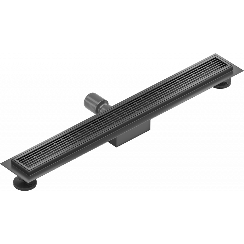 Mexen Flat M33 lineárny odtok 50 cm, čierny - 1733050-15