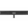 Mexen Flat M33 odtokový žľab 70 cm, čierna - 1733070-15