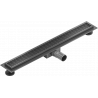 Mexen Flat M33 odtokový žľab 70 cm, čierna - 1733070-15