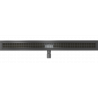 Mexen Flat M33 odtokový žľab 80 cm, čierna - 1733080-15