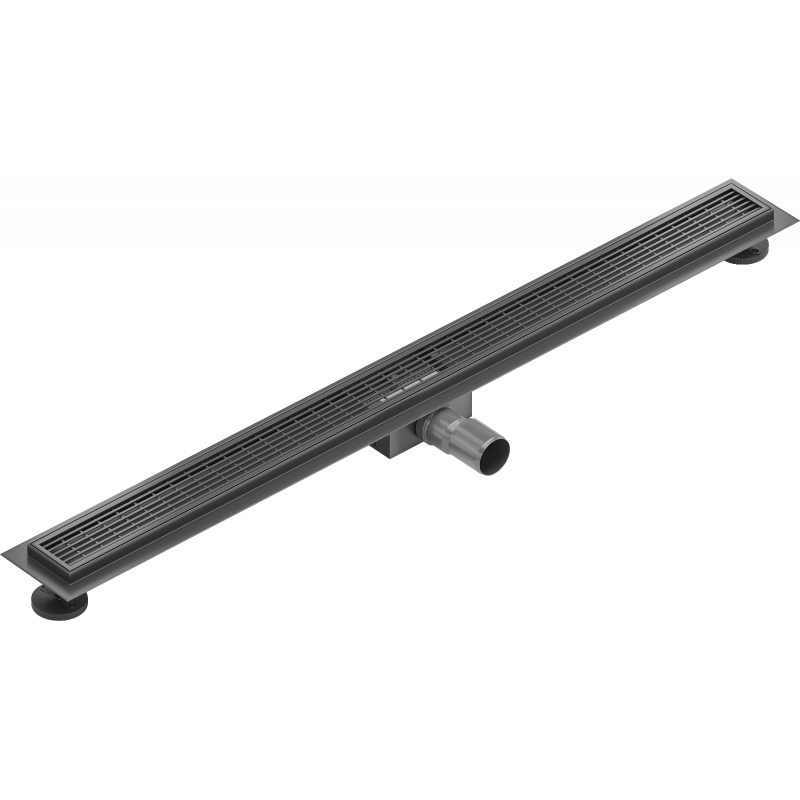 Mexen Flat M33 lineárny odtok 100 cm, čierny - 1733100-15