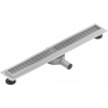 Mexen Flat 360° M33 lineárny otočný odtok 60 cm, inox - 1033060-40