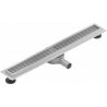 Mexen Flat 360° M33 otočný líniový odtok 60 cm, inox - 1033060-40