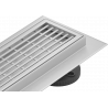 Mexen Flat 360° M33 otočný lineárny odtok 100 cm, inox - 1033100-40