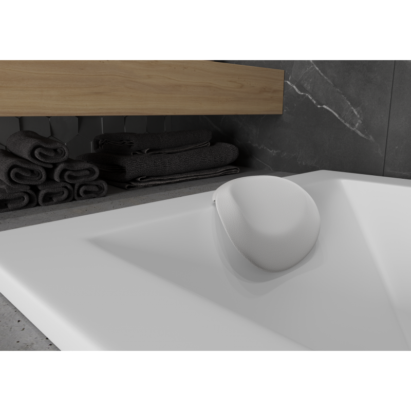 Mexen M07 opierka na vaňu, biela - 55007-00