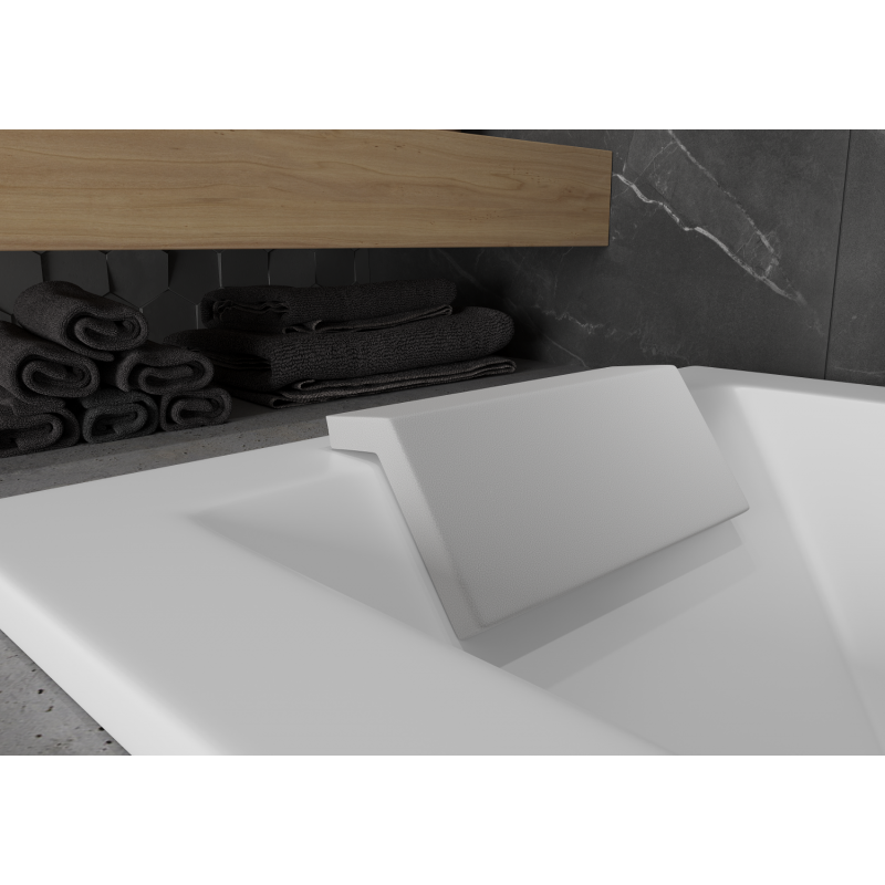 Mexen M09 opierka do vane, biela - 55009-00