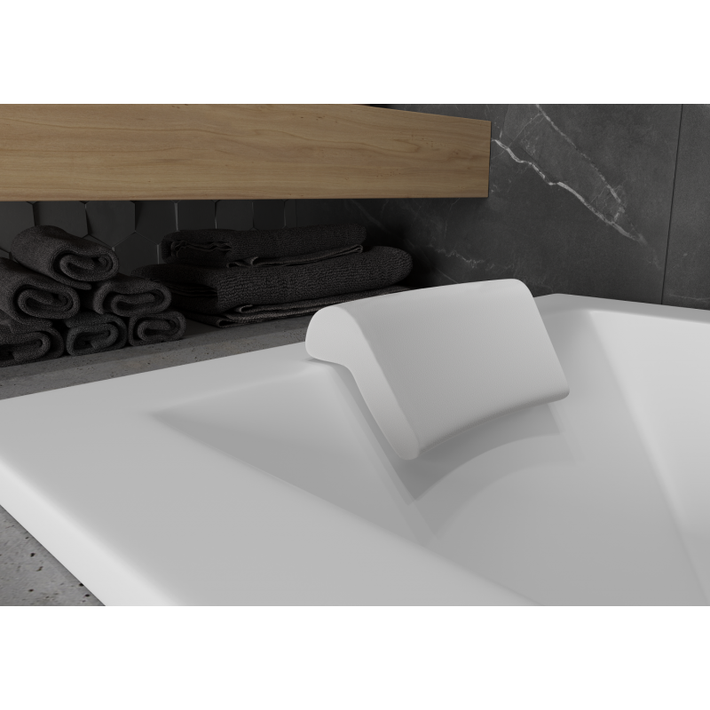 Mexen M10 opierka do vane, biela - 55010-00