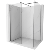 Mexen Kioto sprchová stěna Walk-in 110 x 75 cm, transparentná, gun gray brúsená - 800-110-202-66-00-075