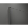 Mexen Kioto sprchová stena Walk-in 130 x 70 cm, transparentná, zbraňový kov - 800-130-202-95-00-070