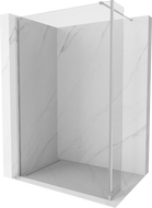 Mexen Kioto sprchová stena Walk-in 95 x 40 cm, transparentná, chróm - 800-095-212-01-00-040