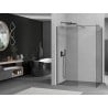 Mexen Kioto sprchová zástena Walk-in 170 x 70 cm, transparentná, gun metal - 800-170-202-95-00-070