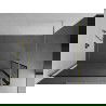 Mexen Kioto sprchový panel Walk-in 140 x 30 cm, čierny vzor, zlatý - 800-140-212-50-70-030