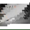 Mexen Kioto sprchový panel Walk-in 110 x 40 cm, čierny vzor, ružové zlato - 800-110-212-60-70-040