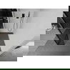 Mexen Kioto sprchová zástena Walk-in 160 x 40 cm, čierny vzor, brúsený gun gray - 800-160-212-66-70-040