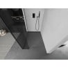 Mexen Kioto sprchová stena Walk-in 150 x 40 cm, transparentná, čierna - 800-150-212-70-00-040