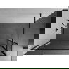 Mexen Kioto sprchová stena Walk-in 140 x 30 cm, čierny vzor, čierna - 800-140-212-70-70-030