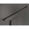 Mexen Kioto sprchová stena Walk-in 150 x 40 cm, čierny vzor, čierna - 800-150-212-70-70-040