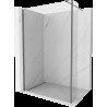 Mexen Kioto sprchová stěna Walk-in 105 x 30 cm, transparentná, gun metal - 800-105-212-95-00-030