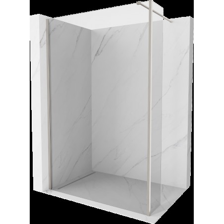 Mexen Kioto sprchová stena Walk-in 105 x 30 cm, transparentná, kartáčovaný nikl - 800-105-212-97-00-030