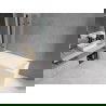 Mexen Cubik obdĺžniková vaňa 160 x 70 cm s krytom a 3-krídlovou zástenou 120 cm, transparentná, čierna - 550316070X9012037000