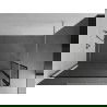 Mexen Kioto sprchová zástena Walk-in 130 x 30 cm, čierny vzor, brúsený nikel - 800-130-212-97-70-030