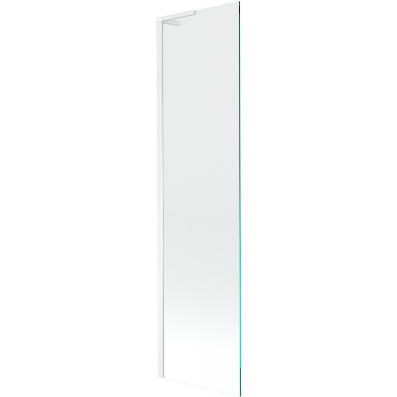 Mexen Next L vaňová clona 1-krídlová 50 x 150 cm, transparentná, biela - 895-050-000-03-00-20