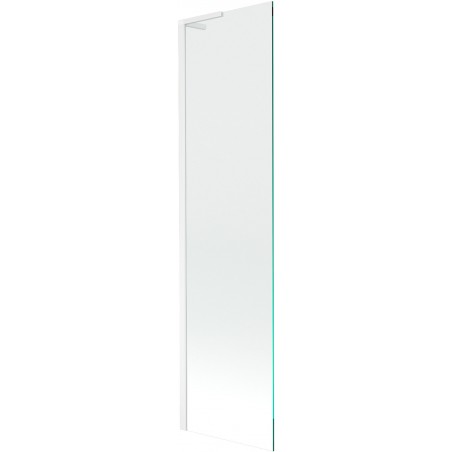 Mexen Next L vaňová clona 1-krídlová 50 x 150 cm, transparentná, biela - 895-050-000-03-00-20