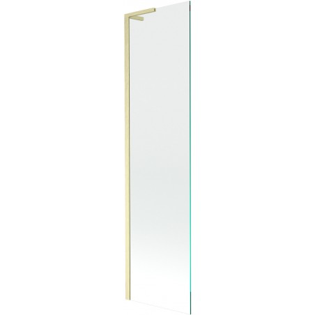 Mexen Next L vaňová zástena 1-krídlová 50 x 150 cm, transparentná, zlatá brúsená - 895-050-000-03-00-55