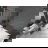 Mexen Next L vaňová záclona 1-krídlová 50 x 150 cm, priehľadná, čierna - 895-050-000-03-00-70