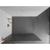 Mexen Kioto L sprchová stena Walk-in 70 x 200 cm, priesvitné, ružové zlato - 800-070-103-60-09