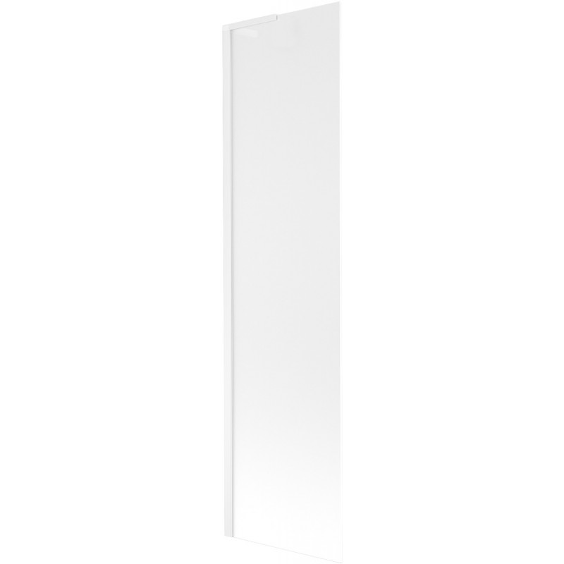 Mexen Next L vaňová zástena jednokrídlová 50 x 150 cm, matná, biela - 895-050-000-03-30-20