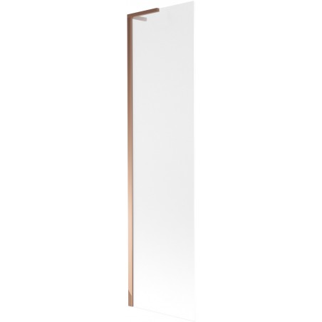 Mexen Next L vaňová zástenka 1-krídlová 50 x 150 cm, matné sklo, ružové zlato - 895-050-000-03-30-60
