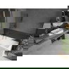 Mexen Next L paravan na vaňu 1-krídlový 50 x 150 cm, matný, česaná pištoľová šedá - 895-050-000-03-30-66