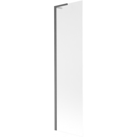Mexen Next L paravan na vaňu 1-krídlový 50 x 150 cm, matný, česaná pištoľová šedá - 895-050-000-03-30-66