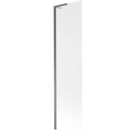 Mexen Next L vanová zástena 1-krídlová 50 x 150 cm, matné sklo, gun metal - 895-050-000-03-30-95