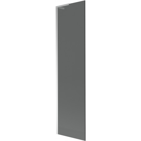 Mexen Next L vaňová závěsová zástena 1-krídlová 50 x 150 cm, grafit, chróm - 895-050-000-03-40-01