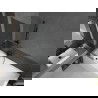 Mexen Next L vaňová zástena 1-krídlová 50 x 150 cm, grafit, gun metal - 895-050-000-03-40-95